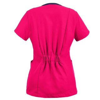 Foto 3 | Foto 3 | U4u Uniforms - Filipina Premium Para Mujer Cuello En V Cruzado Con Elastico En La Espalda - Diseño Cómodo Y Profesional Con Bols