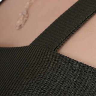 Foto 3 | Foto 3 | Blusa Casual Dama Top Tirantes Verde Olivo Sea Brazil