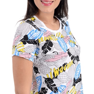 Foto 4 | Foto 4 | Playera Supply Company De Algodón Blanca Estampada