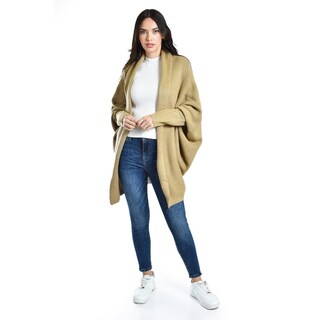 Foto 4 | Foto 4 | Cardigan De Manga Murcielago Roman Fashion /juvenil, 300 (beige) Beige