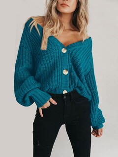 Foto 6 | Foto 6 | Suéter Tipo Cárdigan Prettygarden De Manga Larga Con Frente Abierto Para Mujer - Venta Internacional.