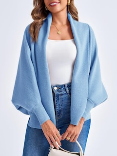 Foto 4 | Foto 4 | Jersey Tipo Cárdigan Saodimallsu De Punto Grueso Con Parte Delantera Abierta Para Mujer - Venta Internacional.