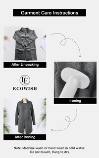 Foto 6 | Foto 6 | Jersey De Punto Ecowish Para Mujer, Otoño-invierno, Color Camel, Talla M - Venta Internacional.