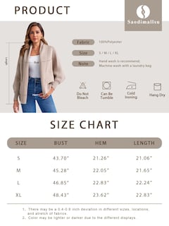 Foto 6 | Foto 6 | Chaqueta Saodimallsu De Punto Grueso Con Parte Delantera Abierta, Color Blanco - Venta Internacional.