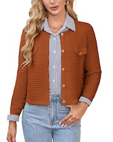 Jersey Tipo Cárdigan Grace Karin De Punto De Ganchillo Con Botones Para Mujer - Venta Internacional.