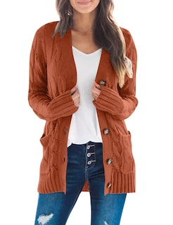 Foto 1 | Foto 1 | Jersey Tipo Cárdigan Merokeety para Mujer - Venta Internacional