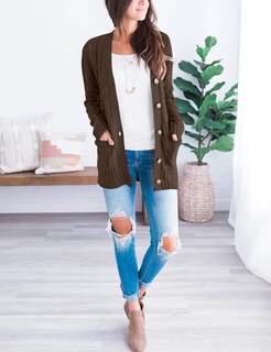 Foto 6 | Foto 6 | Cárdigan Merokeety para Mujer-Venta Internacional