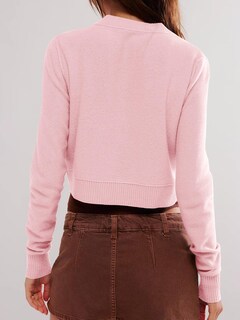 Foto 6 | Foto 6 | Jersey Tipo Cárdigan Saodimallsu Ligero Para Mujer Rosa - Venta Internacional.