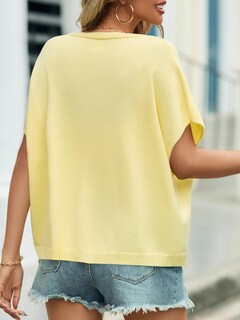 Foto 5 | Foto 5 | Cárdigan Saodimallsu Amarillo para Mujer- Venta Internacional