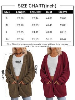 Foto 6 | Foto 6 | Jersey Tipo Cárdigan Lillusory Para Mujer, Otoño-invierno, Blanco Roto - Venta Internacional.