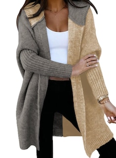 Foto 1 | Foto 1 | Suéter Tipo Cárdigan Astylish Boyfriend Color Block Para Mujer - Venta Internacional.