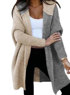 Foto 2 | Foto 2 | Cardigan Astylish, Sudadera Con Capucha De Manga Larga A La Moda Para Mujer, Pergamino - Venta Internacional.