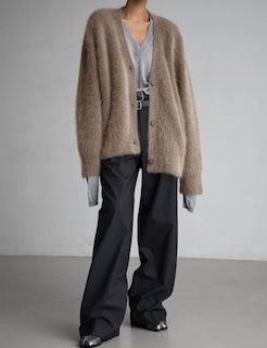 Foto 5 | Foto 5 | Jersey Tipo Cárdigan Yimoon Fuzzy Con Cuello En V Y Botones Para Mujer - Venta Internacional.
