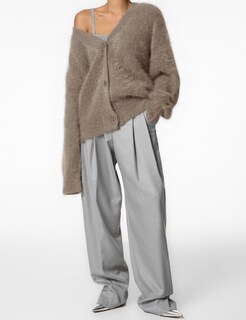 Foto 6 | Foto 6 | Jersey Tipo Cárdigan Yimoon Fuzzy Con Cuello En V Y Botones Para Mujer - Venta Internacional.