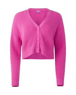 Foto 1 | Foto 1 | Cárdigan Florence By Mills Bright Side Cropped Hot Pink L - Venta Internacional.