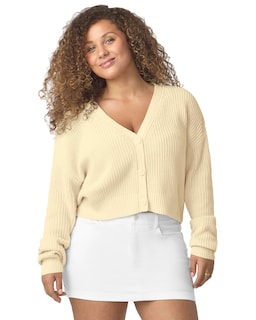 Foto 1 | Foto 1 | Cárdigan Florence By Mills Bright Side Cropped Pear Sorbet - Venta Internacional.