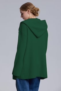 Foto 5 | Foto 5 | Jersey Tipo Cárdigan Cakulo, Largo, Con Capucha, Sobredimensionado, Verde D, Para Mujer - Venta Internacional.