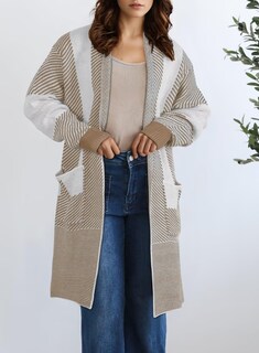 Foto 6 | Foto 6 | Jersey Astylish De Punto Extragrande Para Mujer Color Caqui Pálido - Venta Internacional.