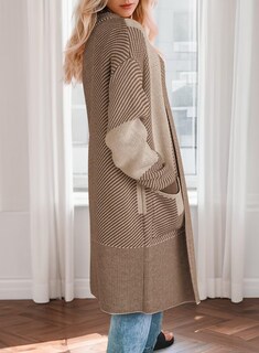 Foto 2 | Foto 2 | Suéter Tipo Cárdigan Elegante Talla Grande Manga Larga Para Mujer - Venta Internacional.