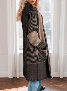 Foto 2 | Foto 2 | Suéter Tipo Cárdigan Elegante Para Mujer Largo De Gran Tamaño Negro - Venta Internacional.