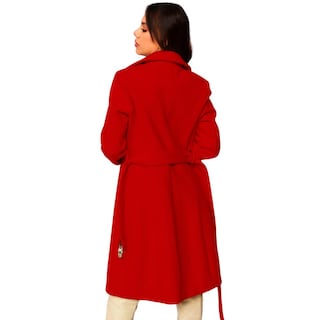 Foto 3 | Foto 3 | Abrigo Largo Roman Fashion 1796 color Rojo
