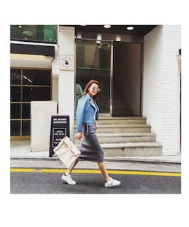 Foto 4 | Foto 4 | Venta Internacional-chaqueta De Piel Sintética Para Mujer, Azul, Estilo Coreano