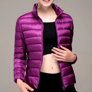 Foto 1 | Foto 1 | Venta Internacional - Chamarra Capitonada Caeli Violeta para Mujer