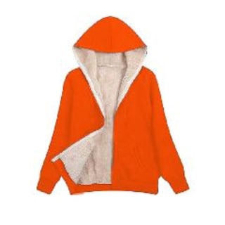Foto 2 | Foto 2 | Venta Internacional-Chamarra con Capucha Anaranjada para Mujer