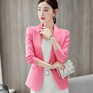 Foto 5 | Foto 5 | Venta Internacional-chaqueta Blazer Luckbn De Poliéster Para Mujer, Elegante, De Oficina