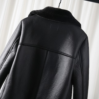 Foto 3 | Foto 3 | Venta Internacional-chaqueta De Mujer De Piel Sintética Extra Gruesa De Algodón