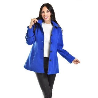 Foto 1 | Foto 1 | Abrigo Con Capucha Desmontable Roman Fashion /juvenil, 810 (azul Rey) Azul