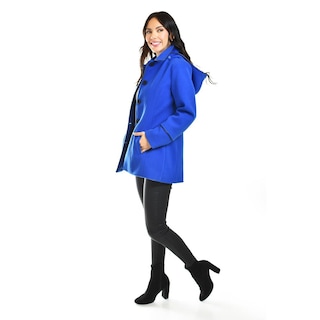 Foto 2 | Foto 2 | Abrigo Con Capucha Desmontable Roman Fashion /juvenil, 810 (azul Rey) Azul