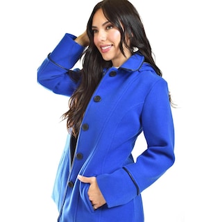 Foto 4 | Foto 4 | Abrigo Con Capucha Desmontable Roman Fashion /juvenil, 810 (azul Rey) Azul