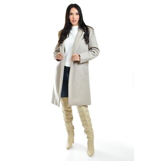 Foto 6 | Foto 6 | Abrigo Semi Formal Roman Fashion /juvenil, 2103 (beige) Beige