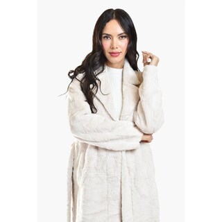 Foto 4 | Foto 4 | Abrigo De Peluche Sintetico Roman Fashion /juvenil, 24203 (hueso) Beige