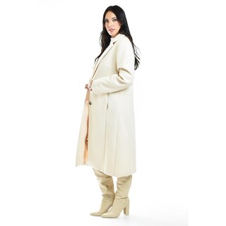 Foto 2 | Foto 2 | Abrigo Largo Roman Fashion /juvenil, 2055 (hueso) Beige