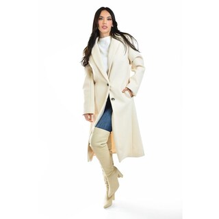 Foto 6 | Foto 6 | Abrigo Largo Roman Fashion /juvenil, 2055 (hueso) Beige