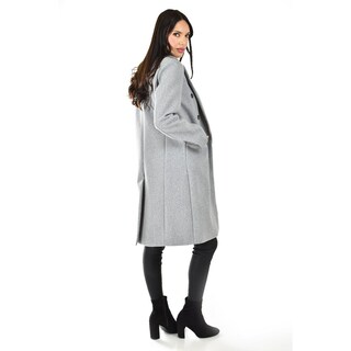 Foto 3 | Foto 3 | Abrigo Clasico Doble Botonadura Roman Fashion /juvenil, 4149 (gris) Gris