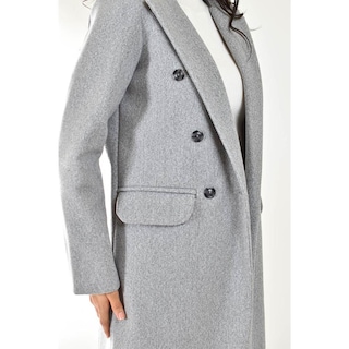 Foto 4 | Foto 4 | Abrigo Clasico Doble Botonadura Roman Fashion /juvenil, 4149 (gris) Gris