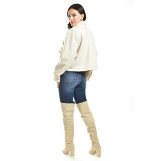 Foto 3 | Foto 3 | Chaqueta Teddy Roman Fashion /juvenil, 121 (hueso) Beige