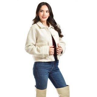 Foto 4 | Foto 4 | Chaqueta Teddy Roman Fashion /juvenil, 121 (hueso) Beige