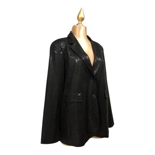 Foto 4 | Foto 4 | Saco Con Lentejuela Color Negro Erivel