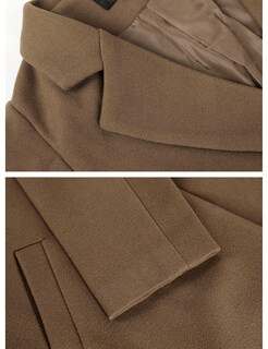 Foto 6 | Foto 6 | Coat Tanming, Mezcla De Lana Con Doble Botonadura Y Solapa, Para Mujer - Venta Internacional.