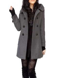 Foto 3 | Foto 3 | Gabardina Coat Tanming con Capucha para Mujer - Venta Internacional