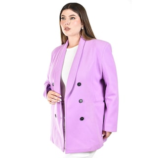 Foto 4 | Foto 4 | Abrigo Tipo Blazer Roman Fashion Lila para Mujer