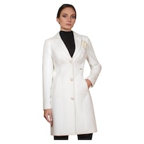 Abrigo Color Hueso Mussi