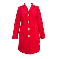 Abrigo Color Rojo Mussi