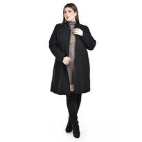 Abrigo Largo Roman Fashion Negro