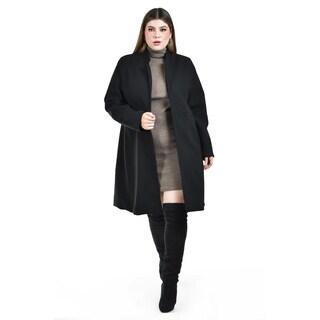 Foto 4 | Foto 4 | Abrigo Largo Roman Fashion Negro