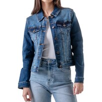 Chamarra Juvenil Balam 6010 Dark de Mezclilla